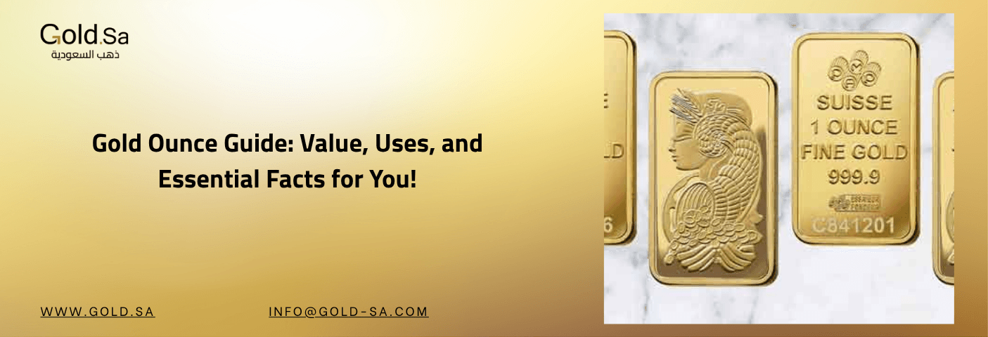 Gold Suisse 1-ounce and 50g gold bars displayed on a marble background, showcasing 999.9 fine gold quality for an article about gold ounce value and uses.